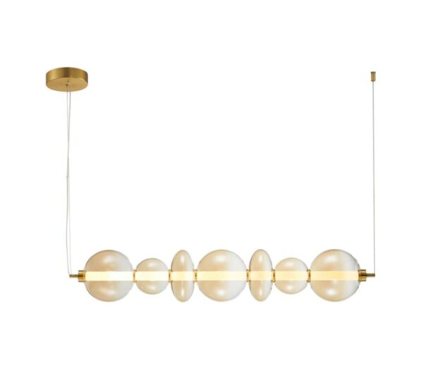 LED Csillár zsinóron DAPHNE LED/40W/230V arany
