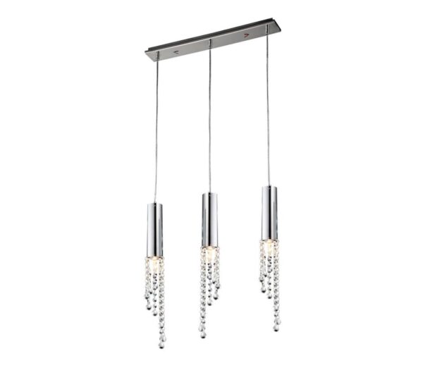LED Csillár zsinóron DUERO 3xLED/3W/230V