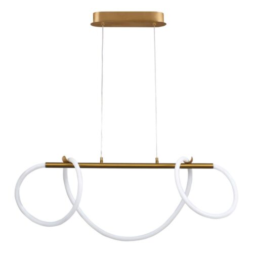 LED Csillár zsinóron EMMA LED/38W/230V arany