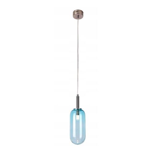 LED Csillár zsinóron FIUGGI LED/6W/230V kék