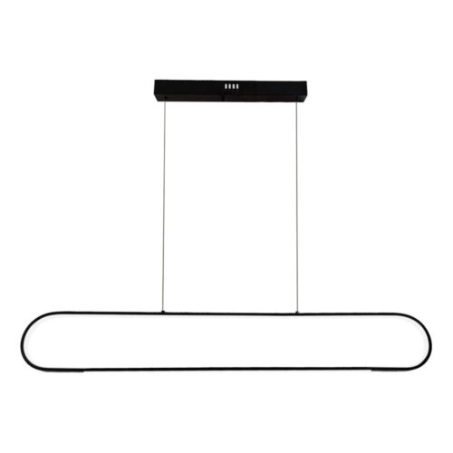 LED Csillár zsinóron FRAME LED/42W/230V fekete