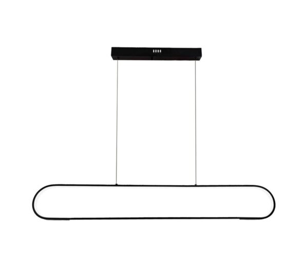 LED Csillár zsinóron FRAME LED/42W/230V fekete