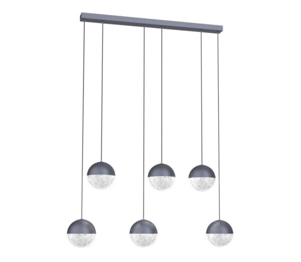 LED Csillár zsinóron FURNI 6xLED/5W/230V