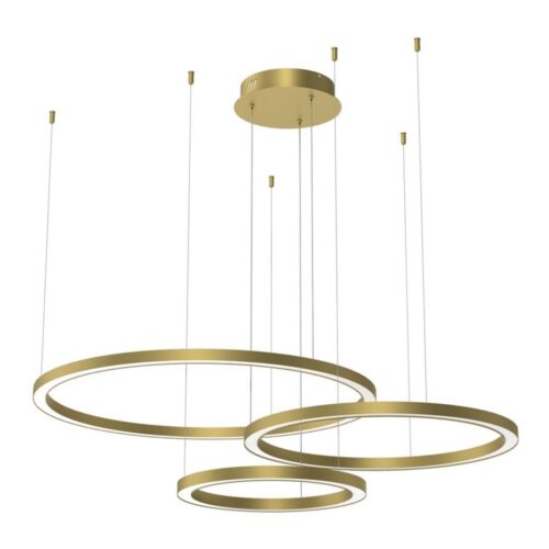 LED Csillár zsinóron GALAXIA LED/85W/230V arany