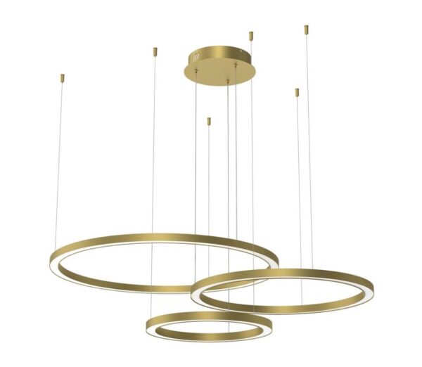 LED Csillár zsinóron GALAXIA LED/85W/230V arany
