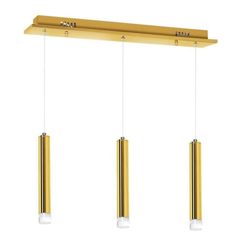 LED Csillár zsinóron GOLDIE 3xLED/15W/230V arany