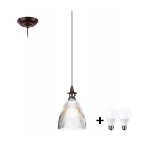 LED Csillár zsinóron JODI 1xE27/60W/230V bronz