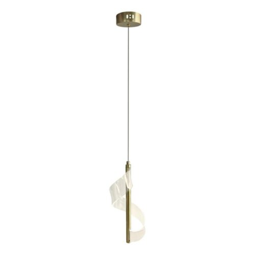 LED Csillár zsinóron LARGO LED/10W/230V arany