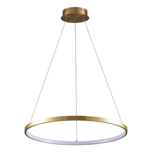 LED Csillár zsinóron LEA LED/20W/230V 4000K átm. 50 cm arany