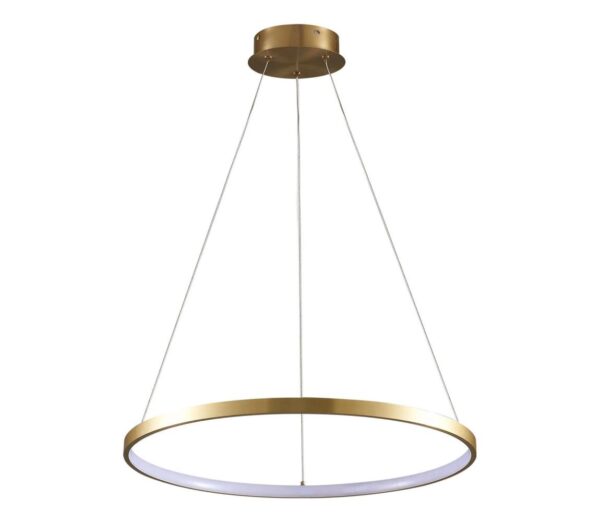 LED Csillár zsinóron LEA LED/20W/230V 4000K átm. 50 cm arany