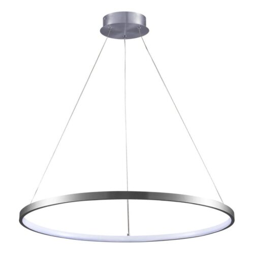 LED Csillár zsinóron LEA LED/20W/230V 4000K átm. 50 cm matt króm