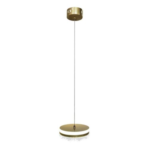 LED Csillár zsinóron LED/25W/230V átm. 20 cm arany