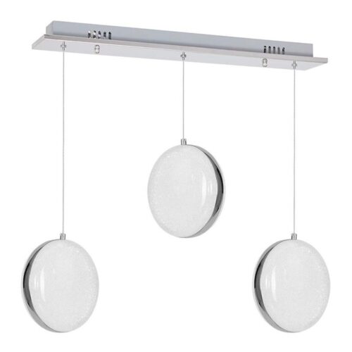 LED Csillár zsinóron LIRA 3xLED/27W/230V