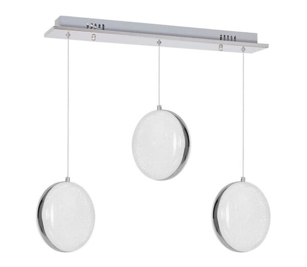 LED Csillár zsinóron LIRA 3xLED/27W/230V