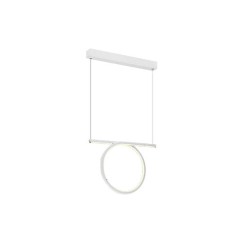 LED Csillár zsinóron LOOP LED/20W/230V fehér
