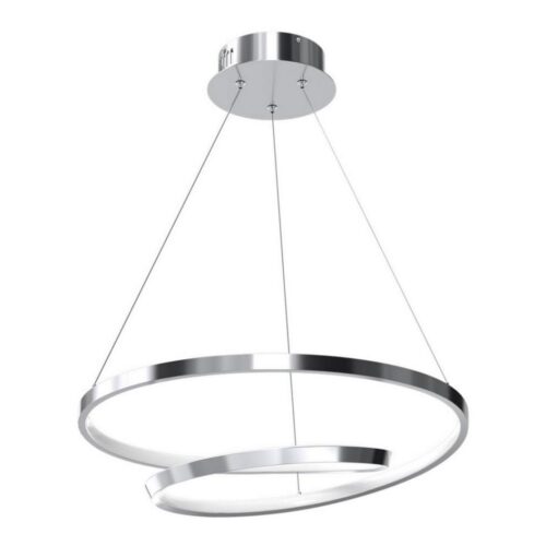 LED Csillár zsinóron LUCERO LED/48W/230V fényezett króm