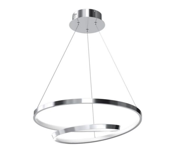 LED Csillár zsinóron LUCERO LED/48W/230V fényezett króm