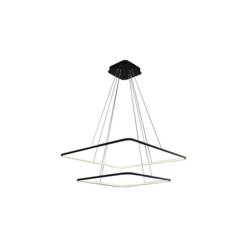LED Csillár zsinóron NIX LED/50W/230V fekete