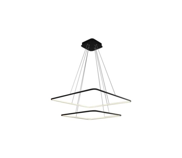 LED Csillár zsinóron NIX LED/50W/230V fekete