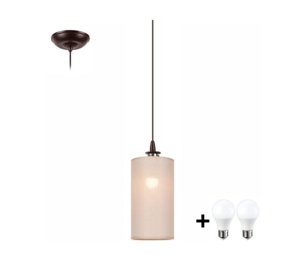 LED Csillár zsinóron NOEL MINI 1xE27/60W/230V bézs