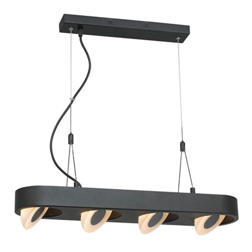 LED Csillár zsinóron PRIMO 4xLED/40W/230V