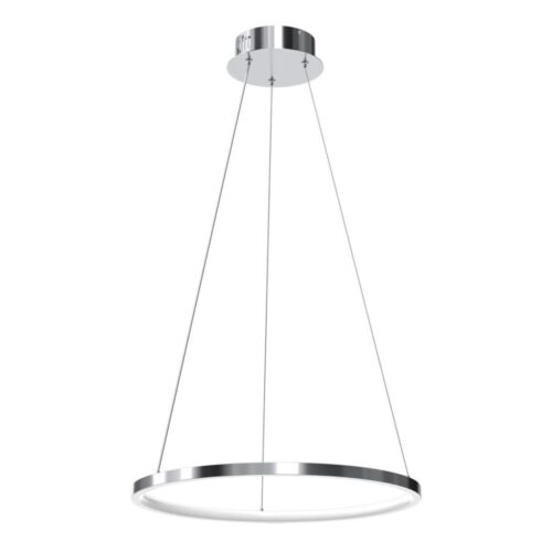 LED Csillár zsinóron ROTONDA LED/27W/230V matt króm