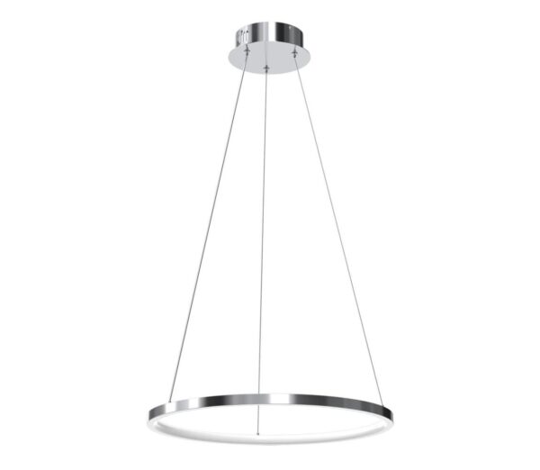 LED Csillár zsinóron ROTONDA LED/27W/230V matt króm