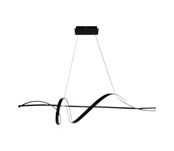 LED Csillár zsinóron SASH LED/36W/230V fekete