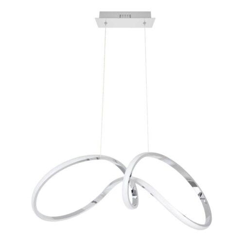 LED Csillár zsinóron TESORO LED/48W/230V fényezett króm