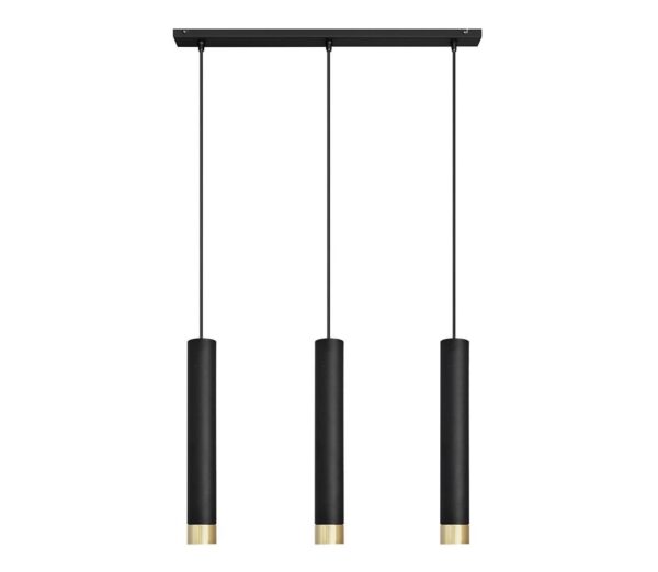 LED Csillár zsinóron TUBA 3xGU10/4