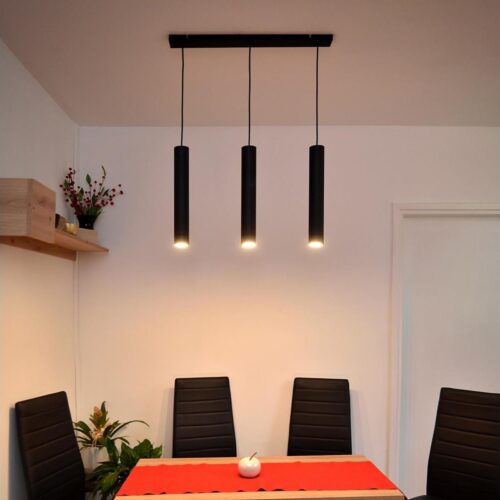 LED Csillár zsinóron TUBA 3xGU10/4