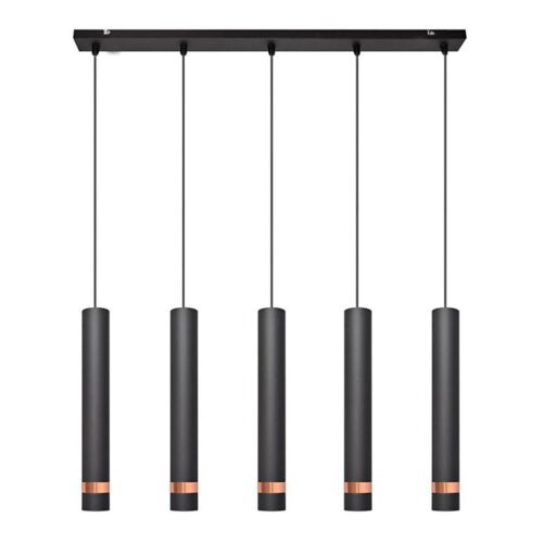 LED Csillár zsinóron TUBA 5xGU10/6