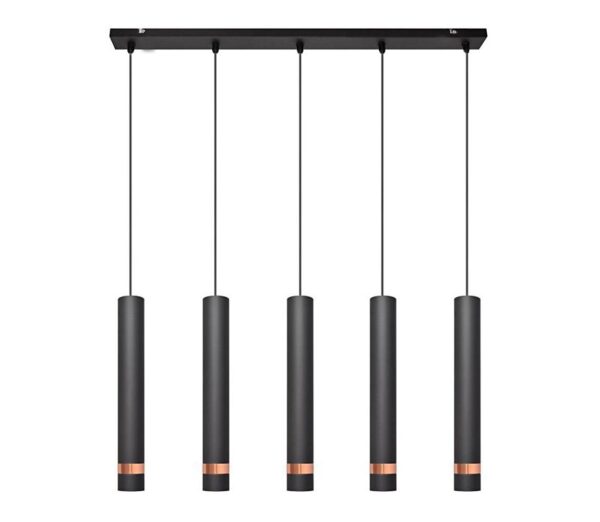 LED Csillár zsinóron TUBA 5xGU10/6