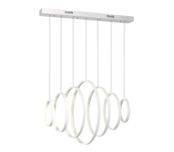 LED Csillár zsinóron VERTIGO LED/86W/230V fehér