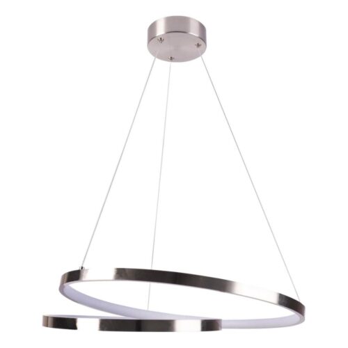 LED Csillár zsinóron ZEFIRA LED/40W/230V 4000K átm. 50 cm króm