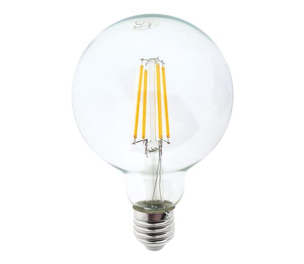 LED Dekoratív izzó FILAMENT E27/6W/230V 2700K