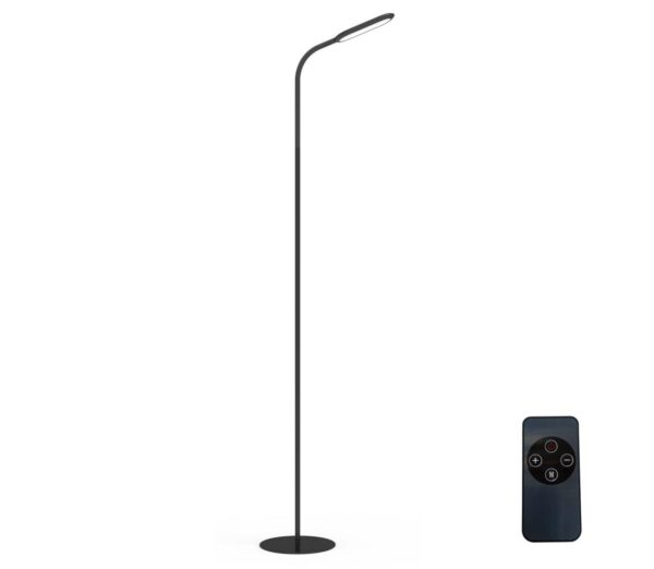 LED Dimmelhető állólámpa LED/10W/230V 3000/4000/6000K fekete + távirányító