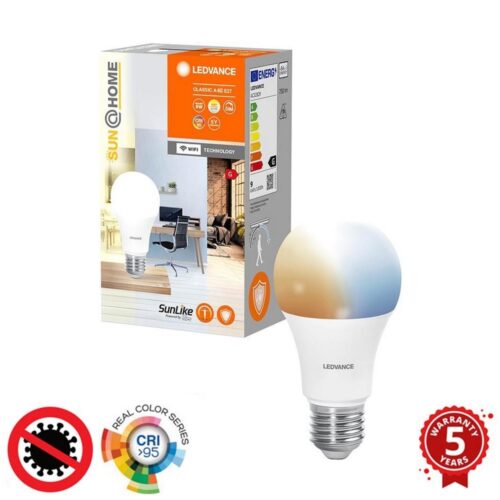 Ledvance LED Dimmelhető antibakteriális izzó A40 E27/9W/230V Wi