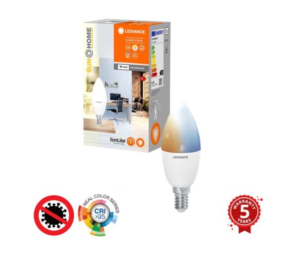 Ledvance LED Dimmelhető antibakteriális izzó B40 E14/4