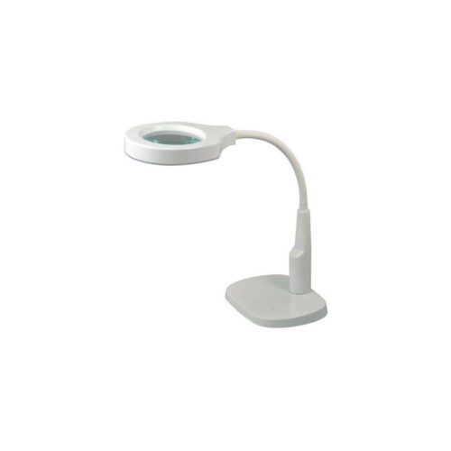 LED Dimmelhető asztali lámpa bifokális nagyítóval LED/6W/230V fehér