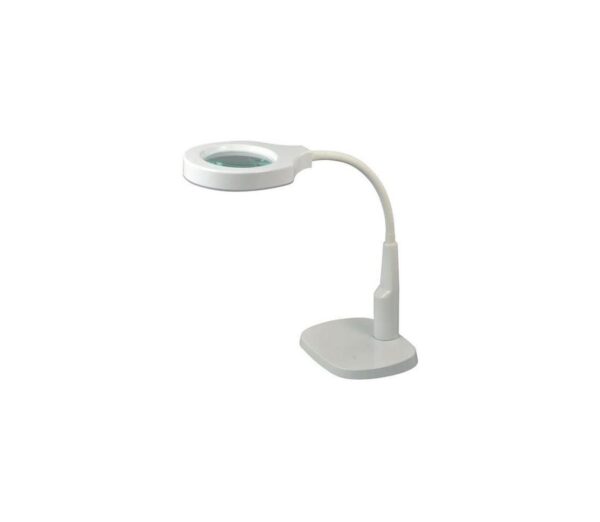 LED Dimmelhető asztali lámpa bifokális nagyítóval LED/6W/230V fehér