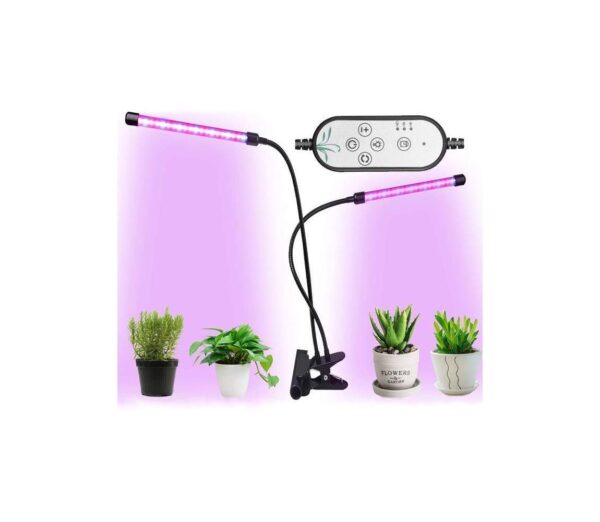 LED Dimmelhető asztali lámpa csipesszel növények termesztéséhez LED/8W/5V
