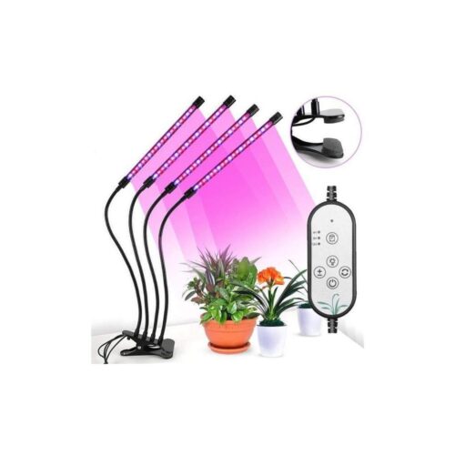 LED Dimmelhető asztali lámpa csíptetővel növények termesztéséhez LED/15W/5V