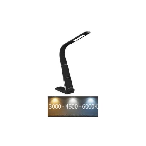 LED Dimmelhető asztali lámpa vezeték nélküli töltéssel LORD EVO LED/8W/230V fekete