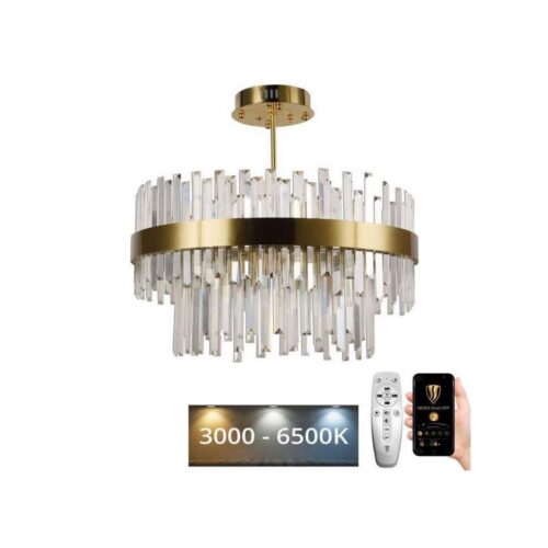 LED Dimmelhető csillár rúdon LED/80W/230V 3000