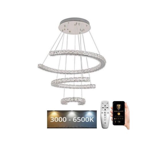 LED Dimmelhető csillár zsinóron LED/100W/230V 3000