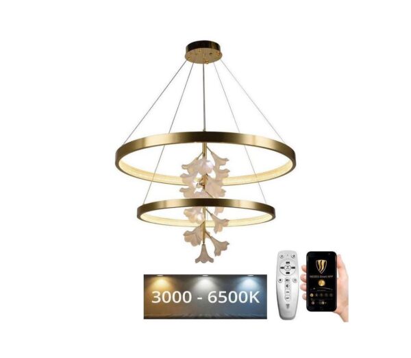 LED Dimmelhető csillár zsinóron LED/100W/230V 3000