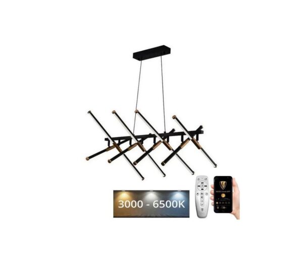 LED dimmelhető csillár zsinóron LED/100W/230V 3000