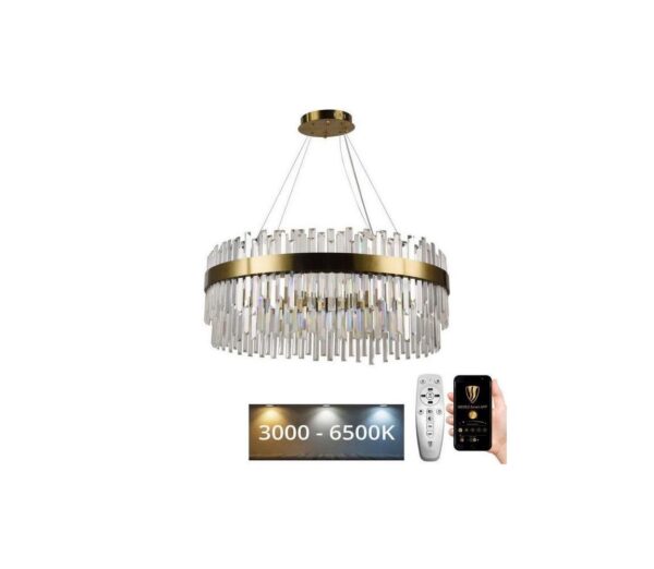 LED Dimmelhető csillár zsinóron LED/110W/230V 3000