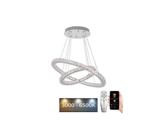 LED Dimmelhető csillár zsinóron LED/115W/230V 3000
